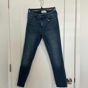 Abercrombie Petite Super Skinny Mid Rise Jeans